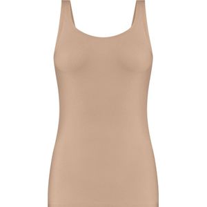 Ten Cate Secrets hemd 2-way top - Katoen - 32049 - Naadloos biologisch katoenen onderhemd brede bandjes  - Huidkleur