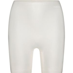 Basics - High Waist Long Shorts - Off White - 88% Polyester 12% Elastane
