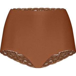 Secrets - Kanten Highwaist Slip - Huidskleur - Naadloos Invisible Ondergoed