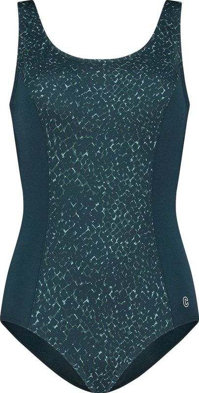 Badpak - Petrol - Soft Cup - Princess Line - Snake