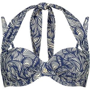 multiway bikini top abstract loops