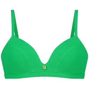 Ten Cate Bikini Top Triangle Padded Wired - Felgroen - Relief