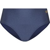 Bikini - Midi Shiny Indigo - Bikinibroekje - Dubbellaags - Comfortabele Pasvorm