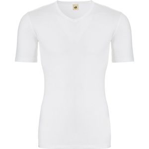 Ten Cate heren thermo shirt Korte mouw - V-hals - Wit