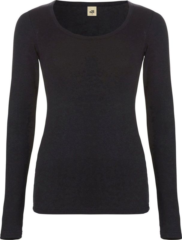 Ten Cate dames thermo shirt Lange mouw - Zwart