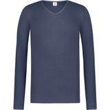 Ten Cate - Thermo T-shirt - Navy - Long Sleeve - V-neck