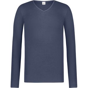 Ten Cate - Thermo T-shirt - Navy - Long Sleeve - V-neck