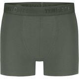 TENCEL - Heren Boxershort - Groen - Lange Onderbroeken