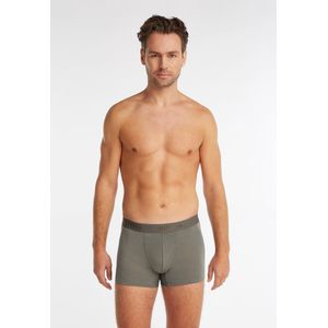 TENCEL - Heren Boxershort - Groen - Lange Onderbroeken