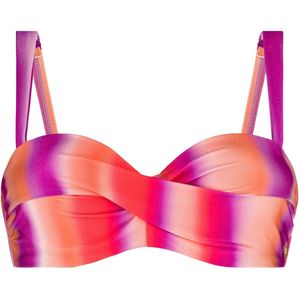 Ten Cate Roze Twisted Padded Wired Bikini Top