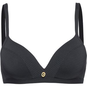 Triangle bikini top zwart