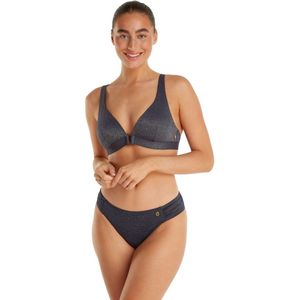 Ten Cate - Triangle Buckle Push-Up Bikini Top - Donkerblauw - Polyamide