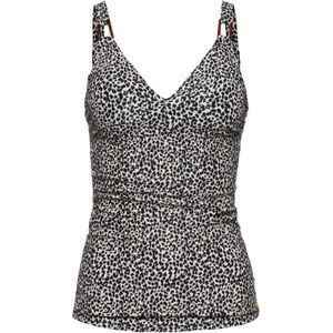 V-neck tankini wild dot