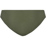 Bikinibroekje - Knoopdetail - Dubbele Stof - Zwart