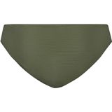 Bikinibroekje - Knoopdetail - Dubbele Stof - Zwart