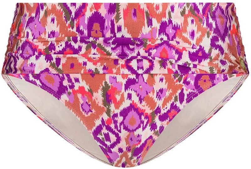 Flipover bikini bottom summer ikat