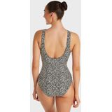 Swimsuit - V-Hals - Shiny Wave - Materiaal - Kleur