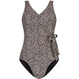 Swimsuit - V-Hals - Shiny Wave - Materiaal - Kleur