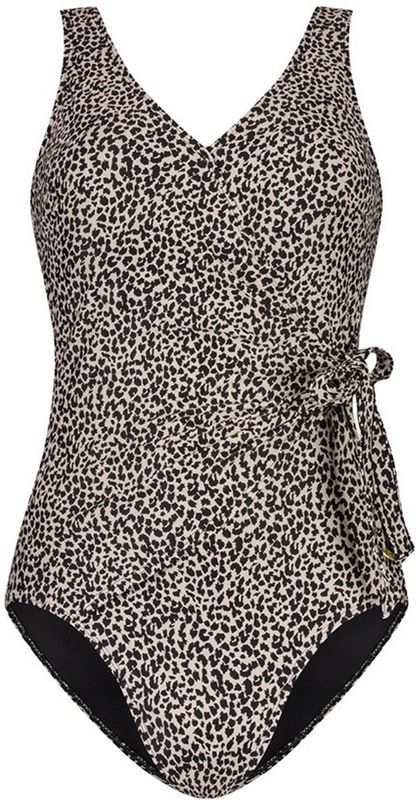 Swimsuit - V-Hals - Shiny Wave - Materiaal - Kleur