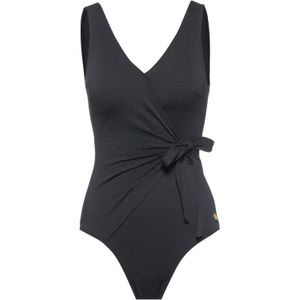 V-neck Badpak - Zwart