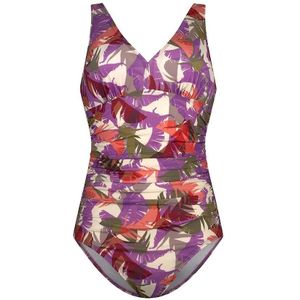 ten Cate Swim Tweka Badpak Paars/Roze/Ecru