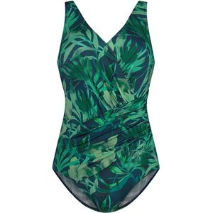 Badpak - V-halslijn - Zwart - 100% Gerecycled Polyester - Chloorbestendig