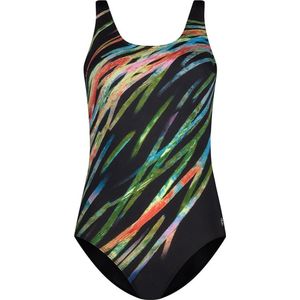 Ten Cate - Swim - Badpak - Zwart - Multicolour Accenten - Soft Cup