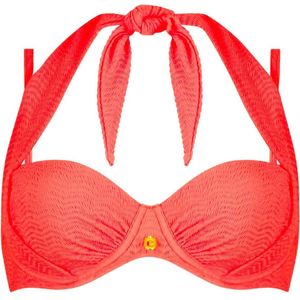 ten Cate Beach TC WOW voorgevormde beugel bikinitop met textuur oranje