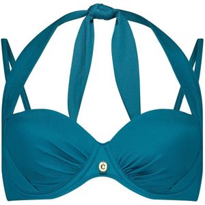 Multiway Bikini Top - Zeeblauw - Halterbikini's