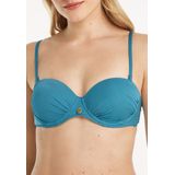 Multiway bikini top sea blue