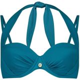 Multiway bikini top sea blue
