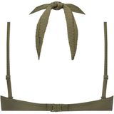 Multiway bikini top deep olive