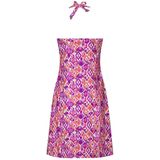 ten Cate Beach TC WOW Strandjurk Roze/Offwhite/Paarse