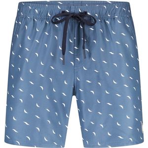 ten Cate heren zwemshort graphic waves blauw - maat M -