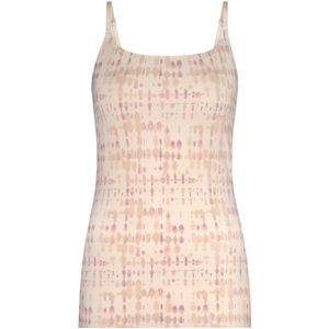 Ten Cate Secrets spaghetti top powder blush batik voor Dames | Maat S