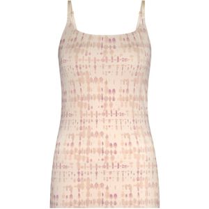 Ten Cate - Secrets Spaghetti Top Powder Blush Batik - maat S - Meerkleurig