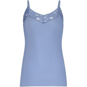 Ten Cate - Secrets Spaghetti Top - Blauw - Katoen - Lace