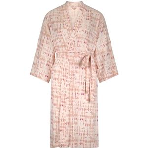 Ten Cate - Secrets Badjas Powder Blush Batik - maat M - Roze