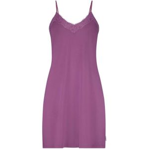 Jurk met kant purple orchid