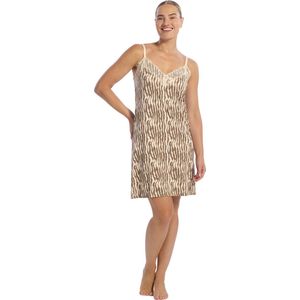 Jurk met kant faded lines