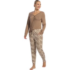 Pyjama set - Dames - Lange Mouwen - Lange Broek - Faded Lines