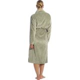 Ten Cate badjas Basics minty green stripe - S