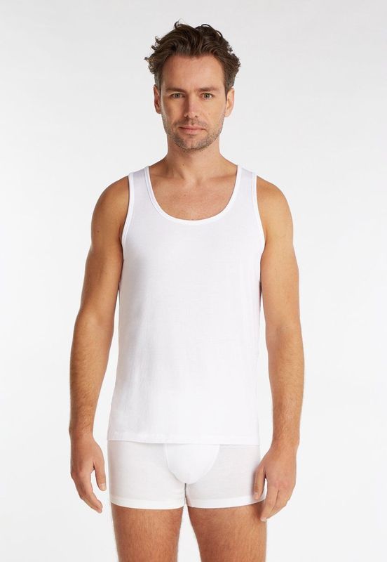 Singlet - Zwart - TENCEL™ Modal - Aansluitende Pasvorm
