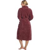 ten Cate fleece badjas donkerroze