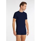 T-shirt - Navy - Heren - TENCEL™ Modal - Ronde Hals - Comfortabele Pasvorm