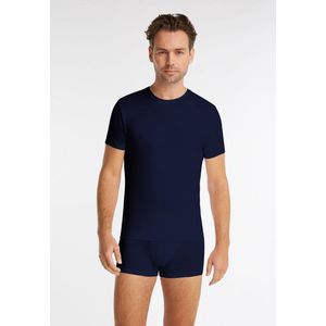T-shirt - Navy - Heren - TENCEL™ Modal - Ronde Hals - Comfortabele Pasvorm