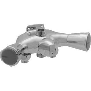 Venlo Nimbus II Messing Eco doucheblokkraan met omstel chroom F3072AA