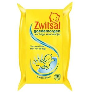 Zwitsal Good morning vochtige washandjes 20st