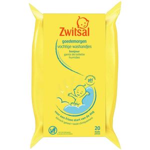 Zwitsal Vochtige Washandjes Goedemorgen