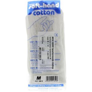 Softhand Verbandhandschoen soft cotton M 12  5 paar